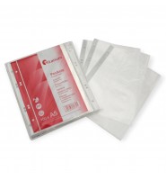 Koszulki na dokumenty obwoluta A5 100 sztuk groszkowe TITANUM