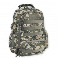 PLECAK szkolny MŁODZIEŻOWY wielokomorowy MORO ST. Right MILITARY GREY DIGITAL