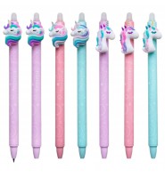 Zestaw 6x długopis WYMAZYWALNY ŚCIERALNY automtyczny JEDNOROŻEC COOLPACK
