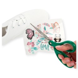 TATUAŻE do obuwia butów ŚWIECĄCE w ciemności LOVE BOHO KIDEA
