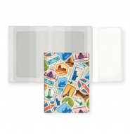 OKŁADKA etui na dokumenty osobiste dowód rejestracyjny TRAVEL