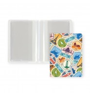 OKAŁDKA etui na dokumenty i karty mini TRAVEL 7,5 X 10 cm Biurfol