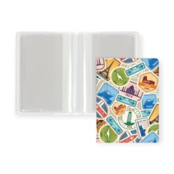 OKAŁDKA etui na dokumenty i karty mini TRAVEL 7,5 X 10 cm Biurfol