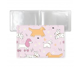 OKŁADKA na dokumenty ucznia legitymację NOWY FORMAT PIESKI 10,5x7 cm Biurfol