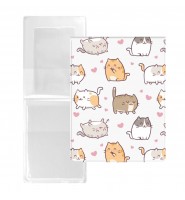 OKŁADKA na dokumenty ucznia LEGITYMACJĘ KITTENS KOTKI dla dziewczynki Biurfol