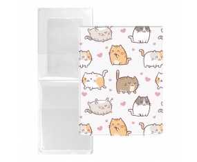 OKŁADKA na dokumenty ucznia LEGITYMACJĘ KITTENS KOTKI dla dziewczynki Biurfol