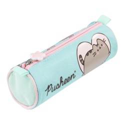 PIÓRNIK szkolny tuba miętowy dla dziewczynki kotek PUSHEEN MINT St.Majewski