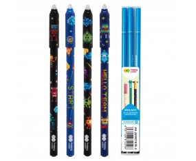 Zestaw 4x długopis WYMAZYWALNY ŚCIERALNY PIXI kosmos+ 3 WKŁADY