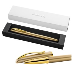PIÓRO KULKOWE złote Jazz Noble Elegance GOLD w pudełku prezentowym Pelikan