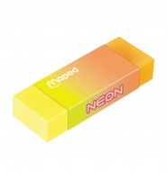 Gumka szkolna do mazania ścierania dwukolorowa MAPED NEON