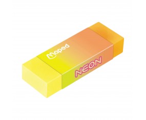 Gumka szkolna do mazania ścierania dwukolorowa MAPED NEON
