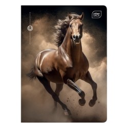 Zeszyt A5 16 kartek w kratkę 1 szt. MIX KONIE Wild Horses Interdruk