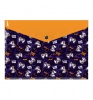 Teczka A4 szkolna PP KOPERTOWA na zatrzask PAD GAMEPAD Biurfol