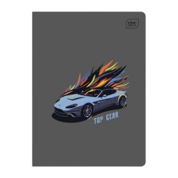 Zeszyt A5 16 kartek w kolorową trzylinię Interdruk Speed UV AUTA