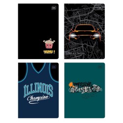 Zeszyt szkolny dla chłopca A5 32k w kolorową trzylinię BOYS Interdruk