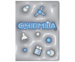 Zeszyt CHEMIA tematyczny przedmiotowy A5/60k w kratkę HYBRID INTERDRUK
