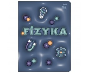 Zeszyt FIZYKA tematyczny przedmiotowy A5/60k w kratkę HYBRID INTERDRUK