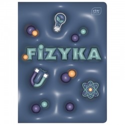 Zeszyt FIZYKA tematyczny przedmiotowy A5/60k w kratkę HYBRID INTERDRUK