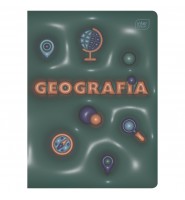 Zeszyt GEOGRAFIA tematyczny przedmiotowy A5/60k w kratkę HYBRID INTERDRUK