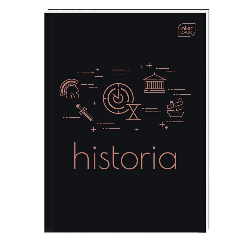 BRULION TEMATYCZNY przedmiotowy HISTORIA A5/80k w kratkę INTERDRUK
