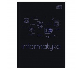 BRULION TEMATYCZNY przedmiotowy INFORMATYKA A5/80k w kratkę INTERDRUK