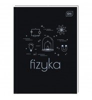 BRULION TEMATYCZNY przedmiotowy FIZYKA A5/80k w kratkę INTERDRUK