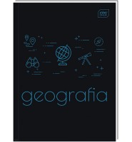 BRULION TEMATYCZNY przedmiotowy GEOGRAFIA A5/80k w kratkę INTERDRUK