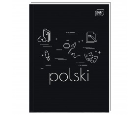 BRULION TEMATYCZNY przedmiotowy POLSKI A5/80k w kratkę INTERDRUK