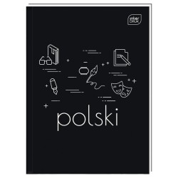 BRULION TEMATYCZNY przedmiotowy POLSKI A5/80k w kratkę INTERDRUK