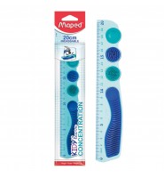 Linijka 20cm sensoryczna dla dzieci Maped Kidy Learn Concentration