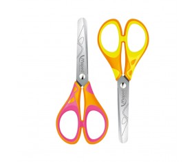 Nożyczki szkolne Maped Pulse Neon 13cm miękki uchwyt 1szt mix kolorów