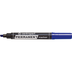 Marker permanentny Permanent, niebieski 8576, CENTROPEN