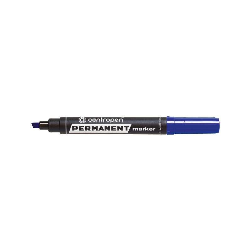 Marker permanentny Permanent, niebieski 8576, CENTROPEN