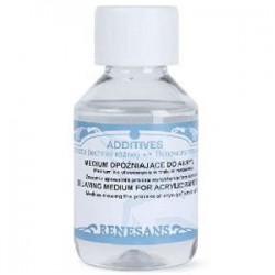 Medium opóźniające do akryli 100ml RENESANS