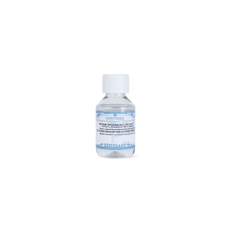 Medium opóźniające do akryli 100ml RENESANS