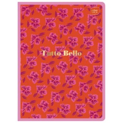 Zeszyt A5 Interdruk 80 kartek w kratkę Metallic Tutto Bello