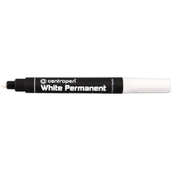 Marker White Permanent do opon 8586, CENTROPEN