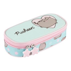Zestaw szkolny dla dziewczynki PUSHEEN MINT SERCE plecak worek saszetka