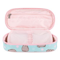 Zestaw szkolny dla dziewczynki PUSHEEN MINT SERCE plecak worek saszetka