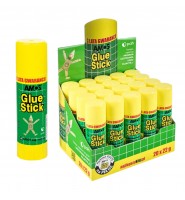 Zestaw KLEJ szkolny biurowy w sztyfcie AMOS 20 szt. 22g Glue Stick