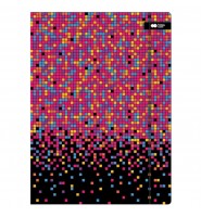 Teczka szkolna z gumką PIXI DISCO A4 HAPPY COLOR