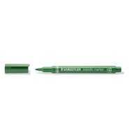 Marker metaliczny 1-2 mm, zielony, Staedtler
