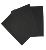 ZESTAW 5 arkuszy filc dekoracyjny MIĘKKI 20×30 cm CZARNY STARPAK