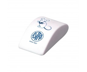 Gumka do mazania Astra Myszka biała 1 sztuka szkolna biurowa grafitowa