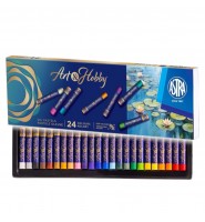 Pastele olejne Astra 24 kolory Art&Hobby zestaw artstyczny do rysunku