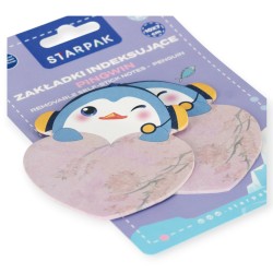 Zakładka indeksująca Pingwin Starpak 25 kartek 7×10 cm do biura i szkoły