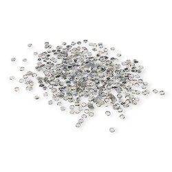 Cekiny metaliczne srebrne 8 mm 14 g Craft With Fun ozdoby do dekoracji