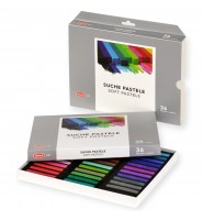 Pastele suche profesjonalne zestaw do rysowania 36 kolory TO-580 TOMA