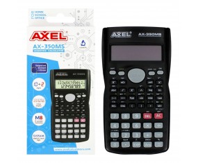 Kalkulator naukowy Axel AX-350MS Starpak szkolny dwuliniowy z klapką