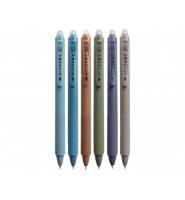 Długopis wymazywalny Academy Interdruk 0,5 mm niebieski automatyczny 1szt MIX